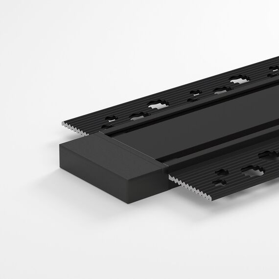 Elektrostandard a063727 Flat Magnetic Шинопровод встраиваемый (2м) чёрный 85130/00, изображение 3