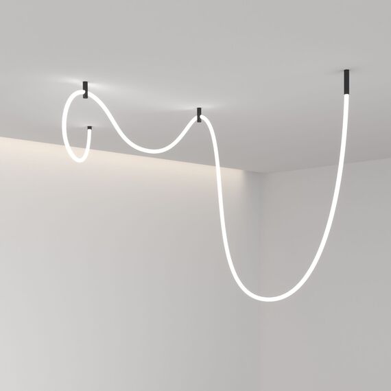 Elektrostandard a063428 Гибкий неон 336Led 12W IP20 4200K Full light круглый дневной белый, 5 м (24V 12W 336Led 2835 IP20), изображение 2