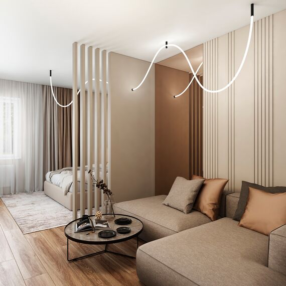 Elektrostandard a063428 Гибкий неон 336Led 12W IP20 4200K Full light круглый дневной белый, 5 м (24V 12W 336Led 2835 IP20), изображение 3