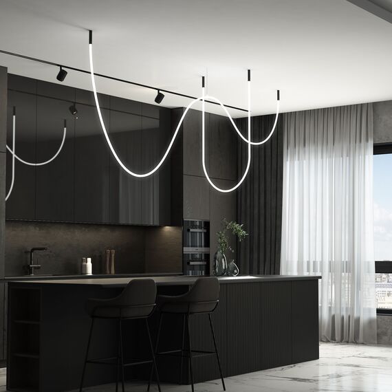 Elektrostandard a063428 Гибкий неон 336Led 12W IP20 4200K Full light круглый дневной белый, 5 м (24V 12W 336Led 2835 IP20), изображение 4