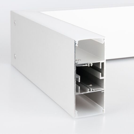 Elektrostandard a041482 101-100-30-103 Линейный светодиодный накладной односторонний светильник 103см 20W 6500K матовое серебро, изображение 6