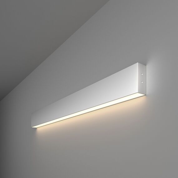 Elektrostandard a041490 101-100-30-78 Линейный светодиодный накладной односторонний светильник 78см 15W 4200K матовое серебро