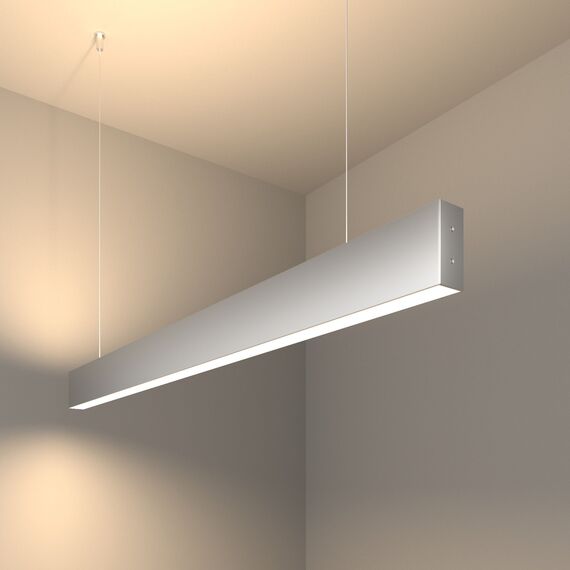 Elektrostandard a041521 101-200-40-103 Линейный светодиодный подвесной двусторонний светильник 103см 40W 4200K матовое серебро