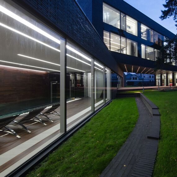 Elektrostandard a041461 101-300-128 Линейный светодиодный встраиваемый светильник 128см 25W 6500K матовое серебро, изображение 2