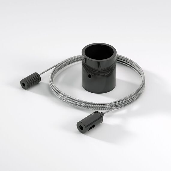 Elektrostandard a063441 Подвесной трос для круглого гибкого неона Full light черный (2м) (FL 2830), изображение 2