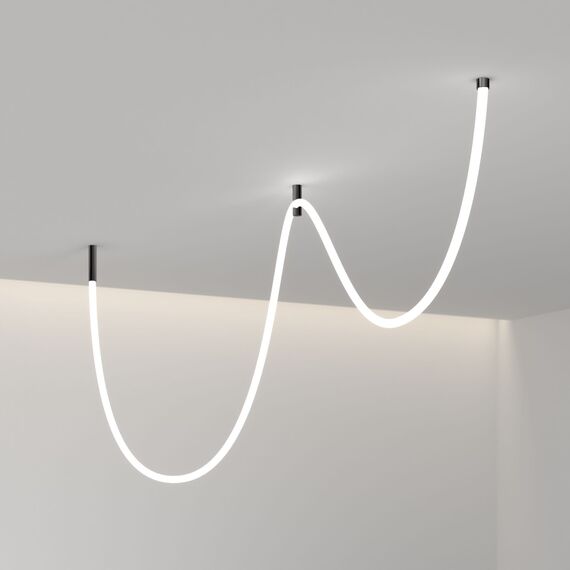 Elektrostandard a063435 Подвесные крепления для круглого гибкого неона Full light черный (FL 28120), изображение 4