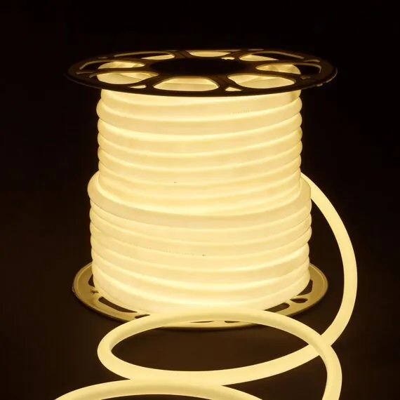 Elektrostandard a052996 LS003 220V Лента светодиодная Гибкий неон 9.6W 144Led 2835 IP67 16mm 4200K круглый дневной белый, 50 м, изображение 2