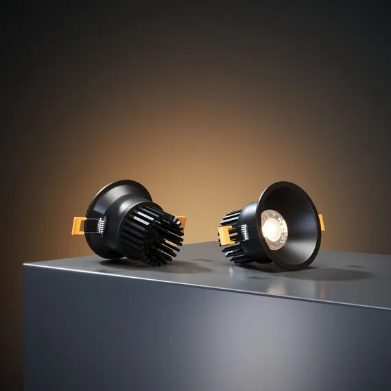 Elektrostandard a063926 15266/LED 7W 3000K BK черный Встраиваемый светодиодный светильник, изображение 5