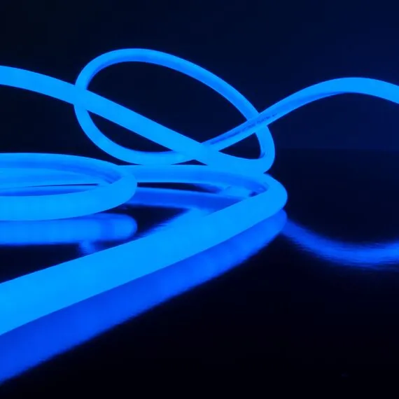 Elektrostandard a043550 LS003 220V Лента светодиодная Гибкий неон 9.6W 144Led 2835 IP67 16mm круглый синий, 50 м, изображение 5