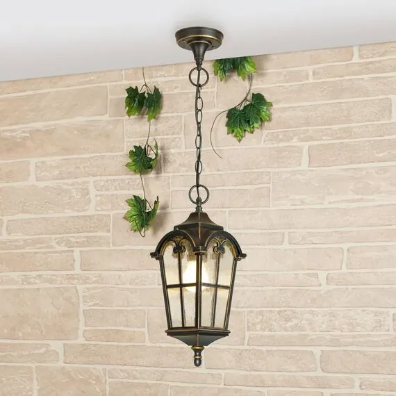 Elektrostandard a025299 Mira H Светильник садово-парковый черное золото, изображение 2