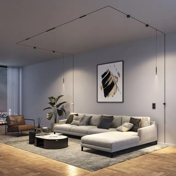 Elektrostandard a065656 Mini Magnetic Трековый светильник 22W 3000K (черный) 85169/01, изображение 4