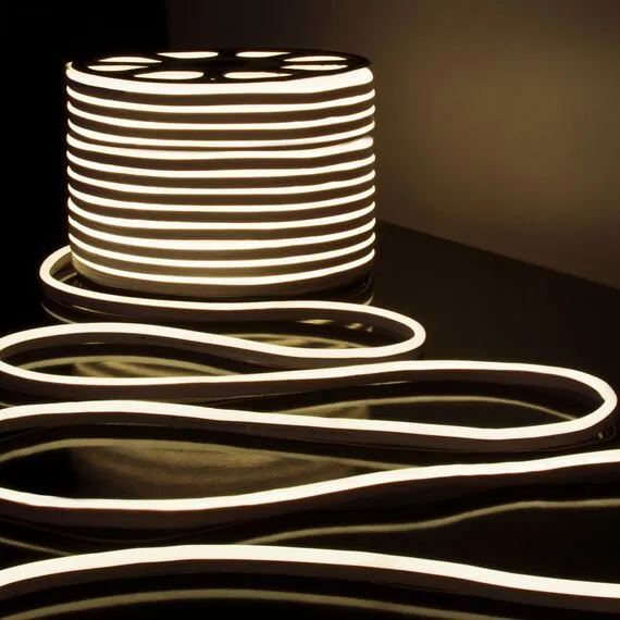 Elektrostandard a052994 LS001 220V Лента светодиодная Гибкий неон 9.6W 120Led 2835 IP67 4200K односторонний дневной белый, 50 м, изображение 5