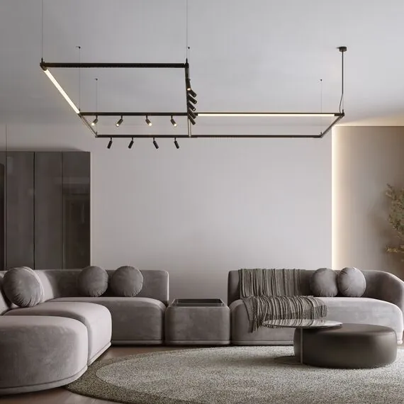 Elektrostandard a066184 Module System Набор подвеса угловой с питанием (черный) 85187/00, изображение 10