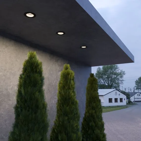 Elektrostandard a058922 Light LED 3003 (35128/U) Светильник садово-парковый встраиваемый черный, изображение 2