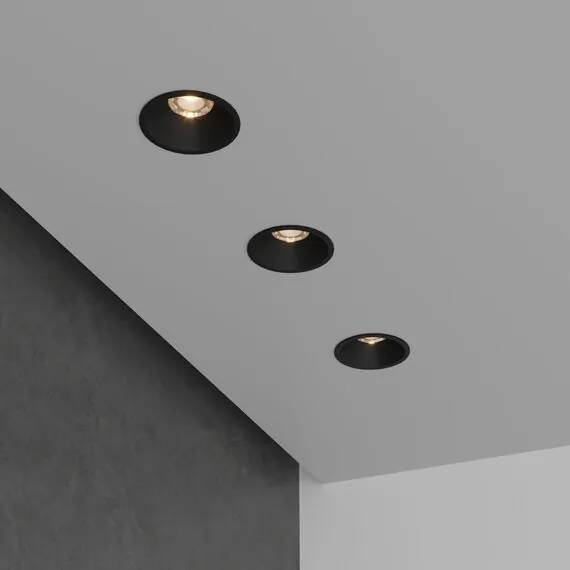 Elektrostandard a063926 15266/LED 7W 3000K BK черный Встраиваемый светодиодный светильник, изображение 3