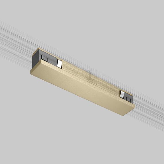 Elektrostandard a069644 Brass Line Прямой коннектор (латунь) 85008/00