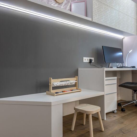 Elektrostandard a041814 LL-2-ALP009 Квадратный угловой алюминиевый профиль для LED ленты (под ленту до 10mm), изображение 4