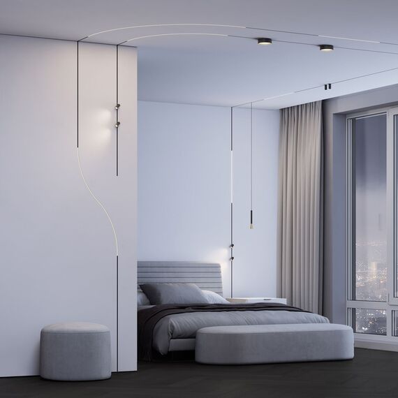 Elektrostandard a065650 Mini Magnetic Трековый светильник 10W 3000K (черный) 85163/01, изображение 4