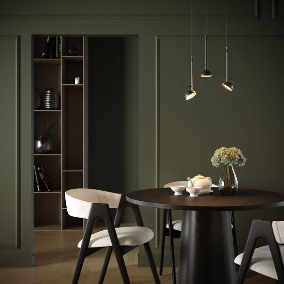 Elektrostandard a068615 50313 LED 7W 3000K Светильник подвесной светодиодный черный, изображение 4