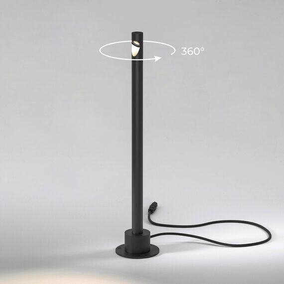 Elektrostandard a066695 35174/S Светильник садово-парковый Latent черный, изображение 2