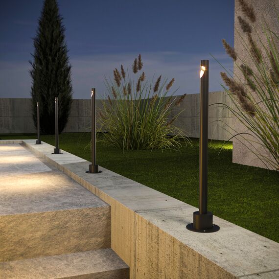 Elektrostandard a066695 35174/S Светильник садово-парковый Latent черный, изображение 3