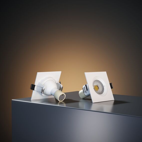 Elektrostandard a067710 25057/01 Светильник встраиваемый GU10 белый, изображение 3