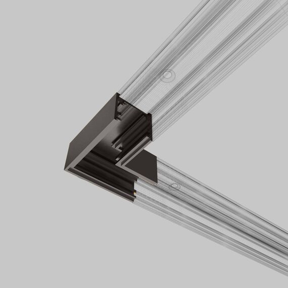 Elektrostandard a069716 Titan Line Коннектор угловой для накладного шинопровода (титан) 85224/00