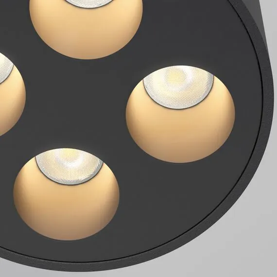 Elektrostandard a067484 25111/LED 7W 3000K Светильник потолочный светодиодный черный, изображение 2