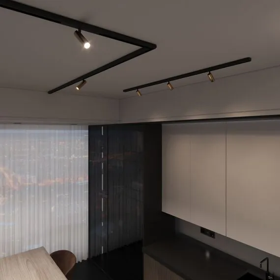 Elektrostandard a064722 Slim Magnetic Шинопровод Round накладной (2м) 85133/00, изображение 6