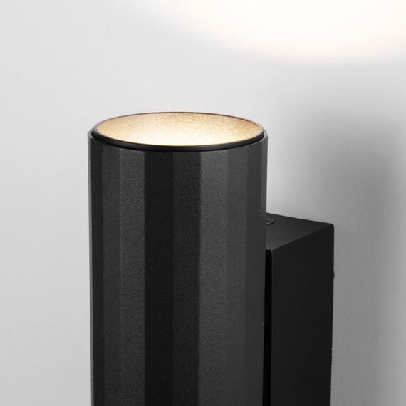 Elektrostandard a058986 Ribs MRL 1017 Светильник настенный черный, изображение 2