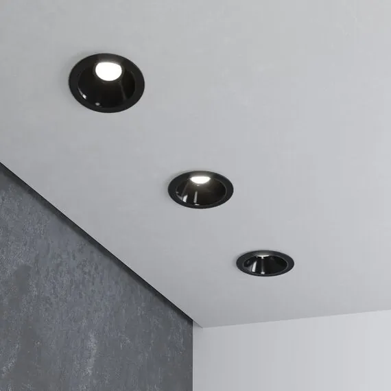 Elektrostandard a062936 Встраиваемый светодиодный светильник 25081/LED 8W 4200K чёрный, изображение 2