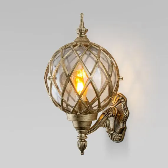 Elektrostandard a025302 Sirius U Светильник садово-парковый черное золото