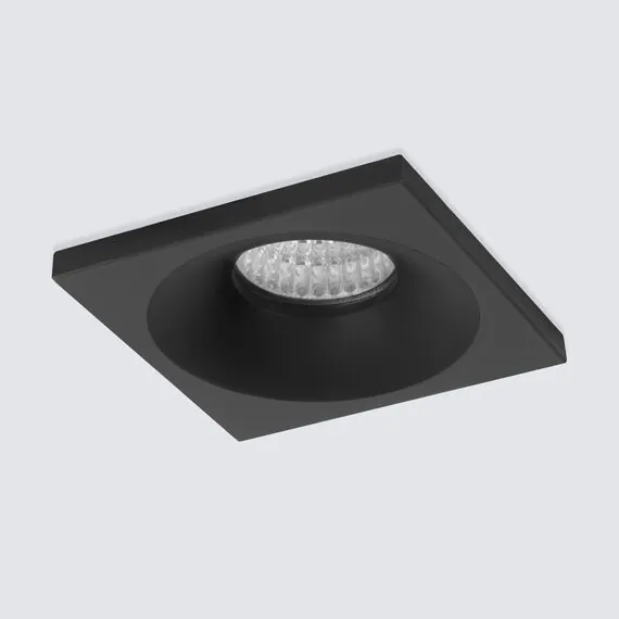 Elektrostandard a056027 15271/LED Светильник встраиваемый 3W BK черный, изображение 2