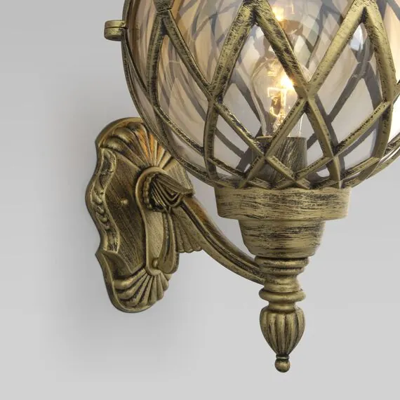 Elektrostandard a025302 Sirius U Светильник садово-парковый черное золото, изображение 3