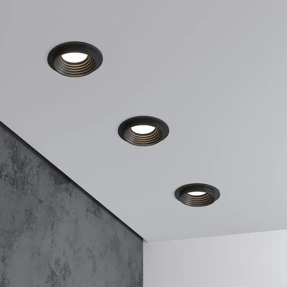 Elektrostandard a064251 25007/01 Светильник встраиваемый GU10 чёрный, изображение 2