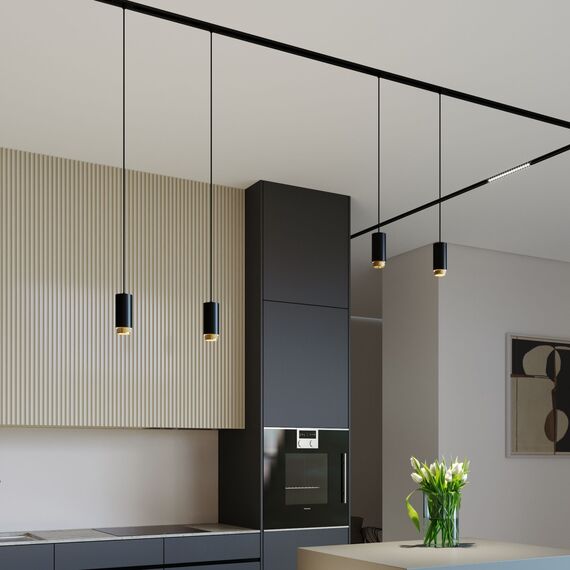 Elektrostandard a064794 Nubis GU10 чёрный золото (85021/01) однофазный Светильник потолочный, изображение 4