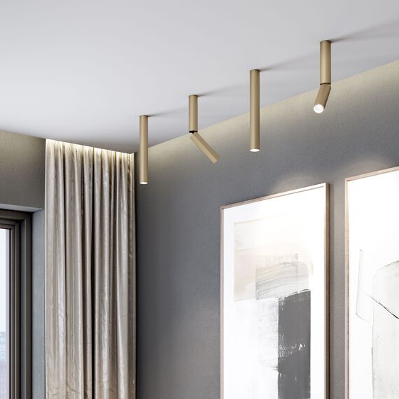 Elektrostandard a061120 Pika 6W (25030/LED)Светильник накладной латунь, изображение 2