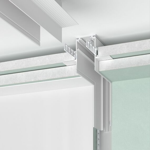 Elektrostandard a067499 Slim Magnetic Коннектор угловой внутренний для встраиваемого шинопровода под ГКЛ 12,5мм (белый) 85211/00