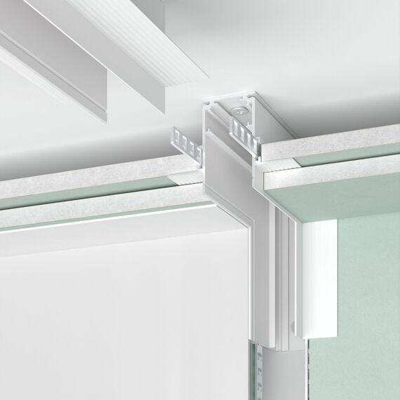 Elektrostandard a067507 Slim Magnetic Коннектор угловой внутренний для встраиваемого шинопровода под ГКЛ 9,5мм (белый) 85213/00