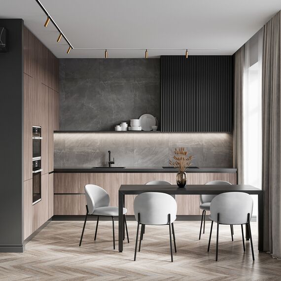 Elektrostandard a063990 Slim Magnetic Шинопровод встраиваемый с местом под светодиодную ленту (чёрный) (2м) 85132/00, изображение 5