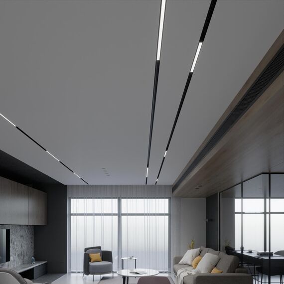 Elektrostandard a063539 85076/01 Slim Magnetic Умный трековый светильник 10W 2700-6500K Dim L01 (чёрный), изображение 4