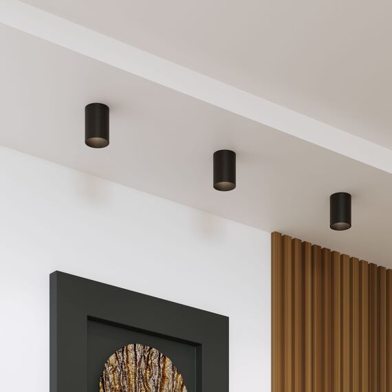 Elektrostandard a064290 25011/01 Светильник накладной GU10 черный, изображение 3