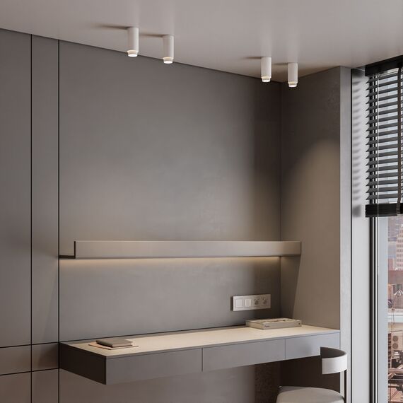 Elektrostandard a064789 25012/01 Светильник накладной GU10 белый, изображение 3