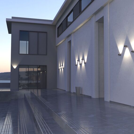 Elektrostandard a056370 35134/W Светильник садово-парковый со светодиодами Ray LED черный, изображение 3