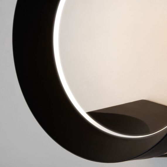 Elektrostandard a054933 1710 TECHNO LED Светильник садово-парковый со светодиодами Ring чёрный, изображение 4