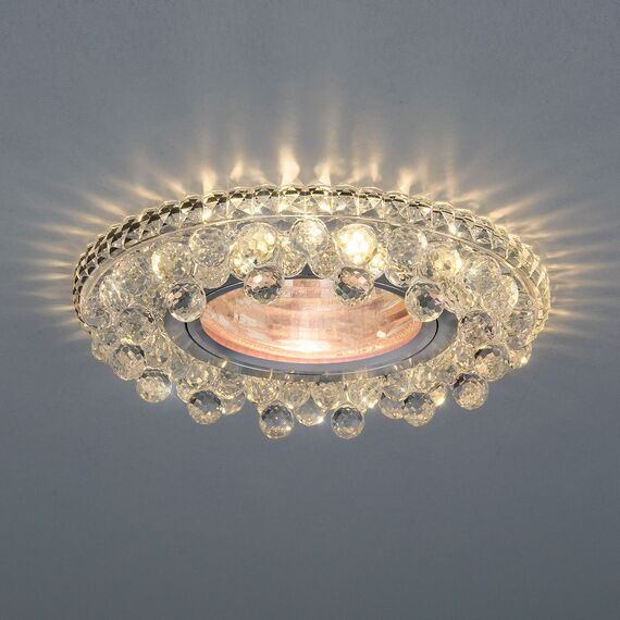 Elektrostandard a039674 2211 MR16 Светильник встраиваемый CL прозрачный, изображение 3