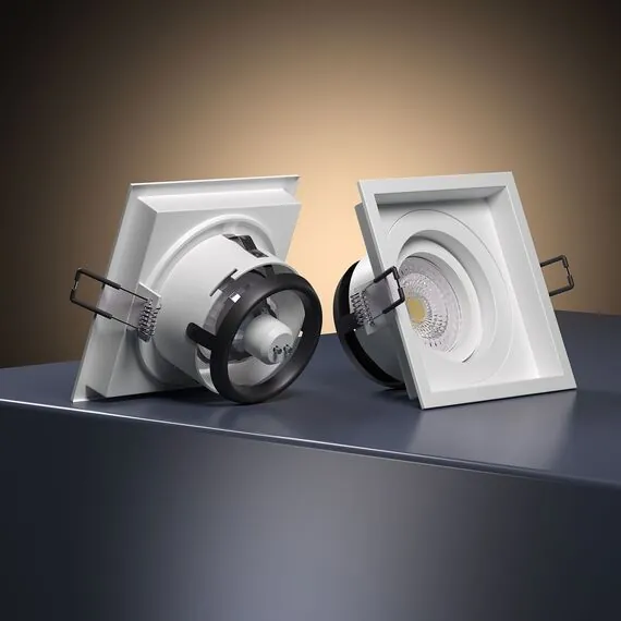 Elektrostandard a036503 1071/1 Светильник встраиваемый MR16 WH белый, изображение 2