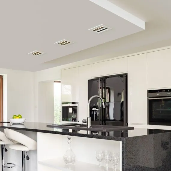 Elektrostandard a052482 9923 LED Светильник встраиваемый 9923 LED 20W 4200K белый/черный, изображение 2