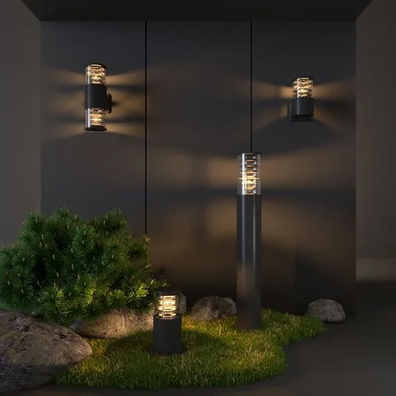 Elektrostandard a035093 1507 TECHNO Светильник садово-парковый черный, изображение 4