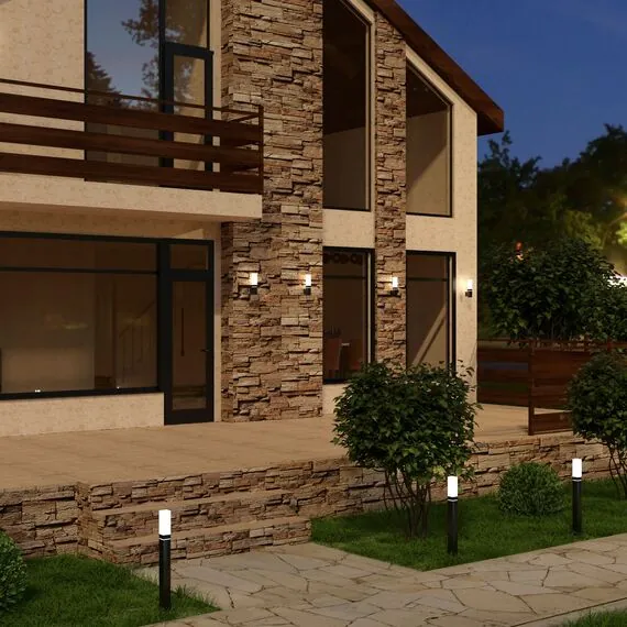 Elektrostandard a052857 1534 TECHNO LED Светильник садово-парковый со светодиодами серый, изображение 3